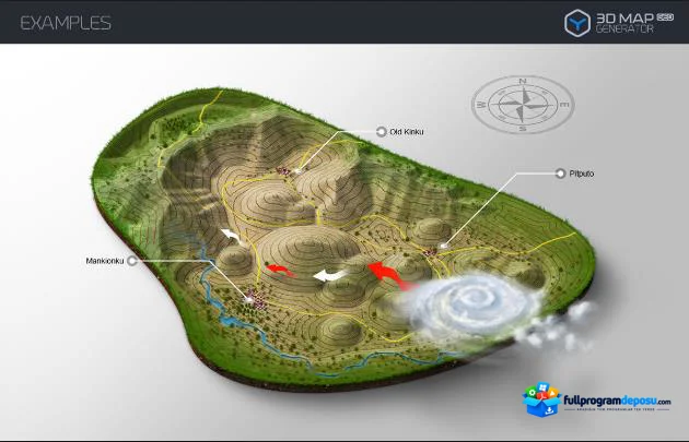 3D Map Generator GEO for Photoshop Full İndir ekran görüntüsü