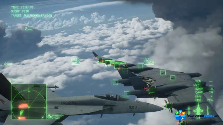 Ace Combat 8 Full İndir – PC ekran görüntüsü