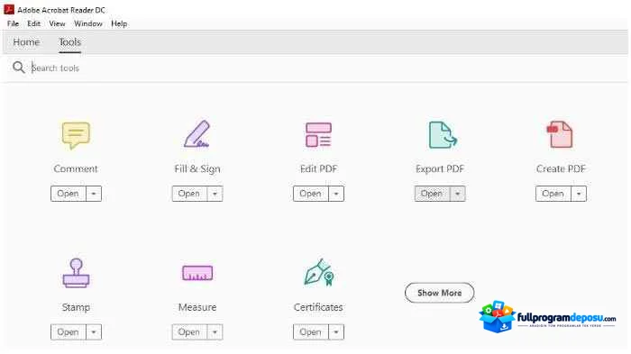Adobe Acrobat Reader DC 2023 Full Türkçe İndir ekran görüntüsü