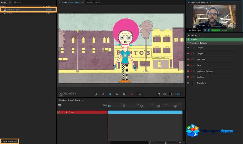 Adobe Character Animator 2020 v3.5 Full İndir ekran görüntüsü
