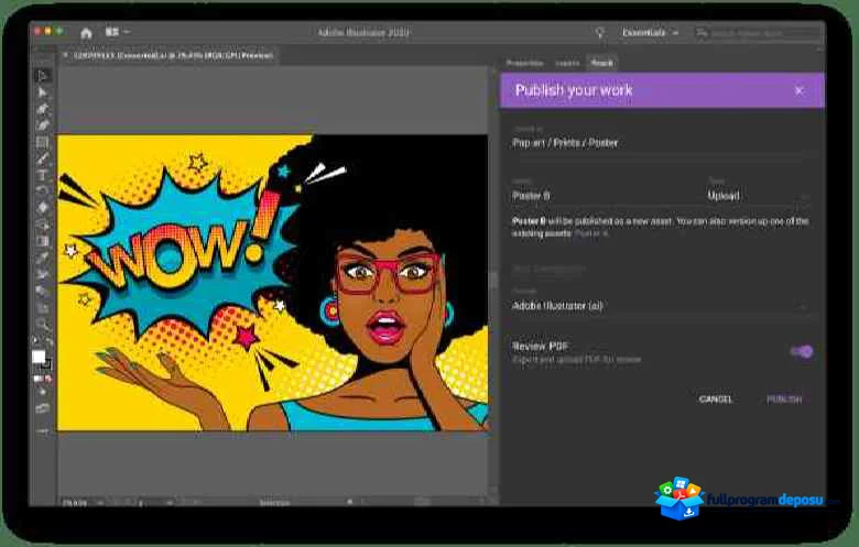 Adobe Illustrator 2021 v25.4 Full Türkçe İndir ekran görüntüsü
