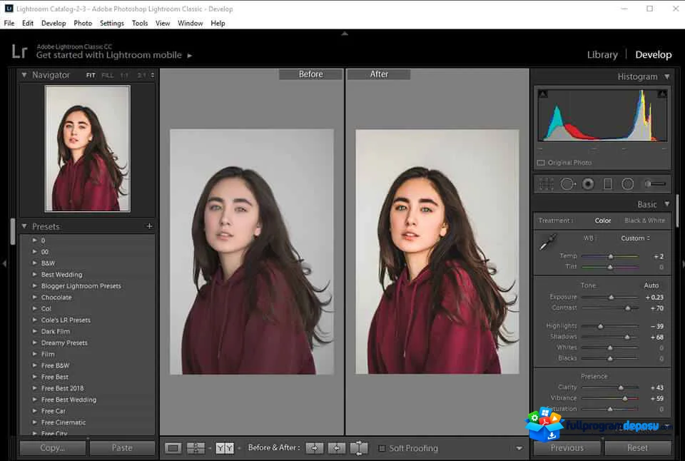 Adobe Lightroom 2024 v8.5.1 Full İndir ekran görüntüsü