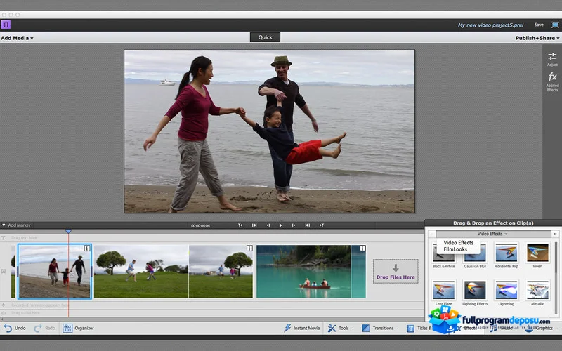 Adobe Premiere Elements 11 Full Türkçe İndir ekran görüntüsü