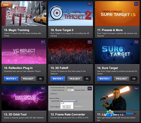 After Effects Eklenti Arşivleri İndir ekran görüntüsü