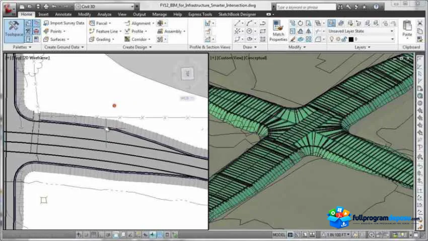 AutoCAD Map 3D 2021 Full İndir ekran görüntüsü
