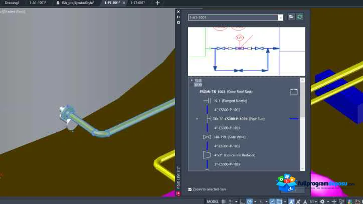 AutoCAD Plant 3D 2025 Toolset İndir – Full ekran görüntüsü