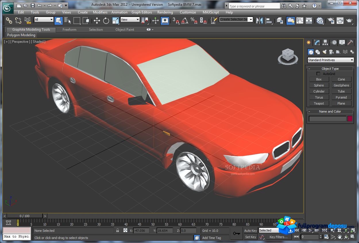 Autodesk 3ds Max 2012 Full İndir ekran görüntüsü