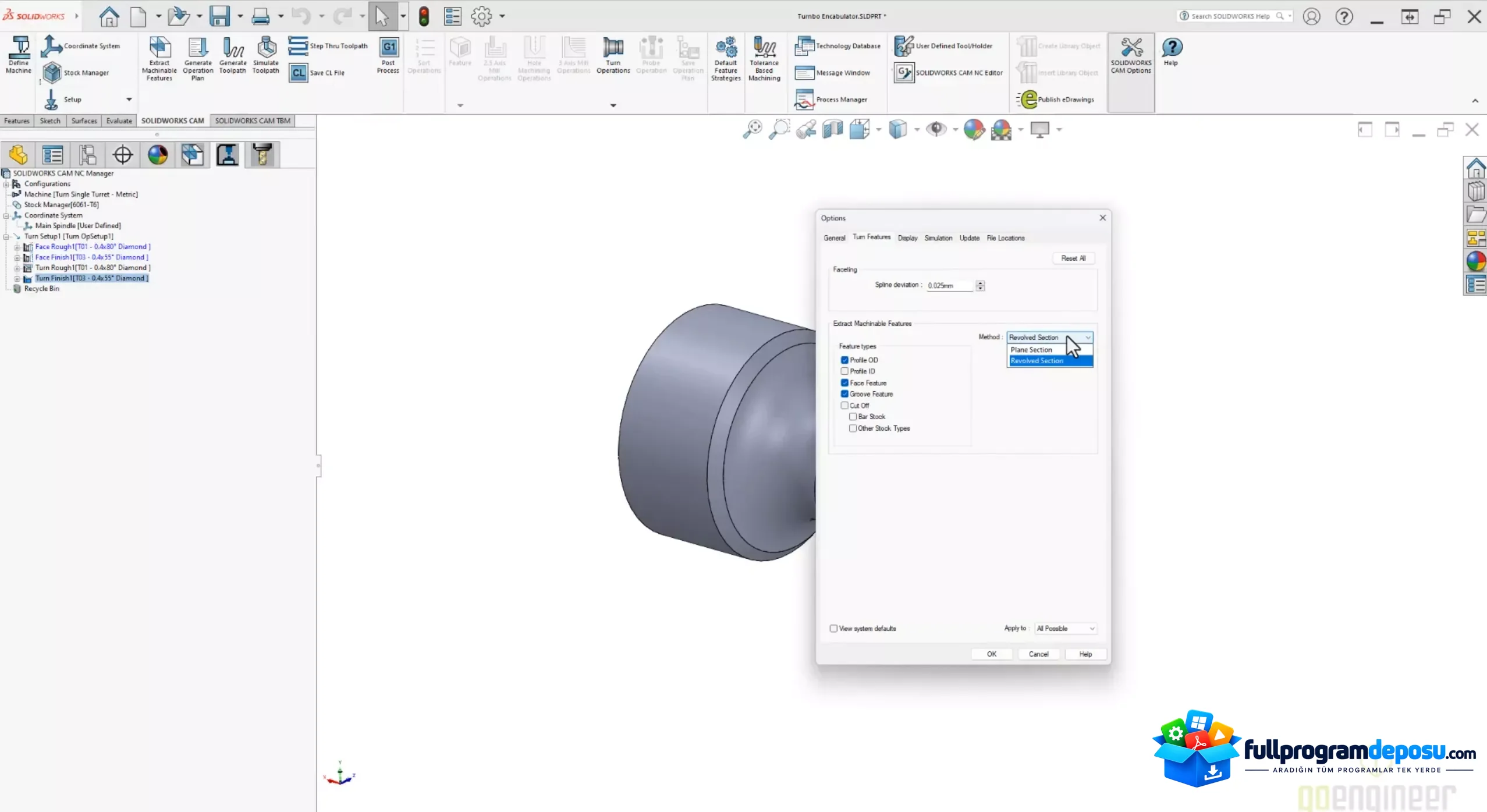 CAMWorks (SolidWorks) İndir ekran görüntüsü