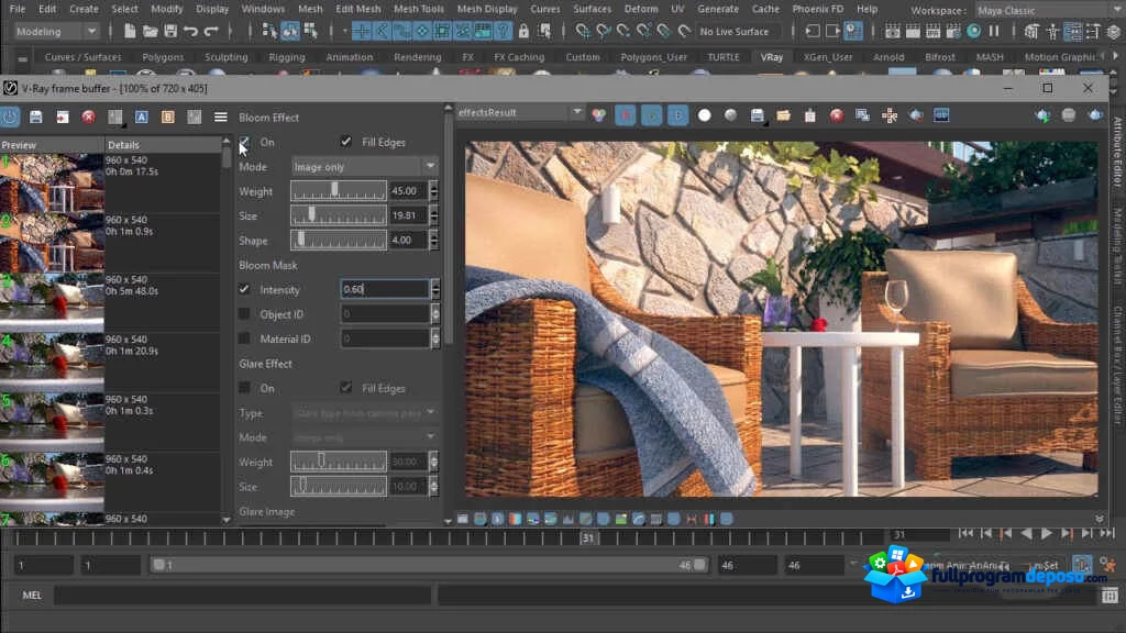Chaos V-Ray 7 (3ds Max) İndir ekran görüntüsü