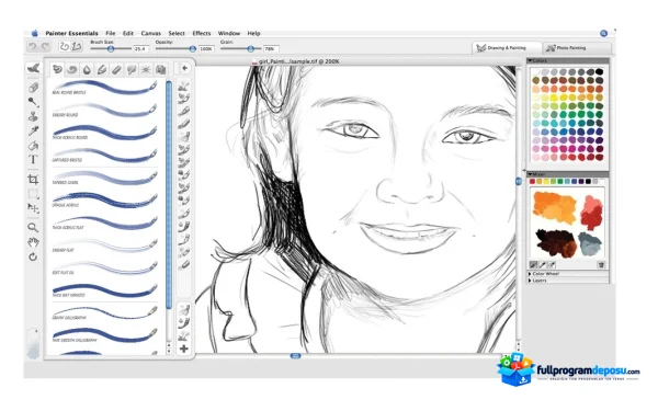 Corel Painter Essentials İndir ekran görüntüsü