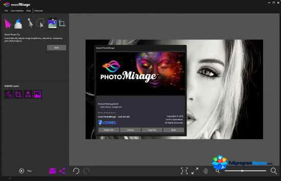 Corel PhotoMirage İndir ekran görüntüsü