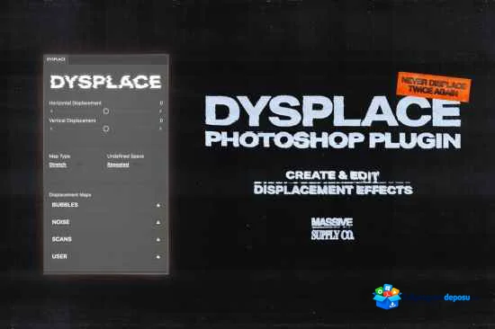 DYSPLACE Photoshop Plugin v1.0.0 Full İndir