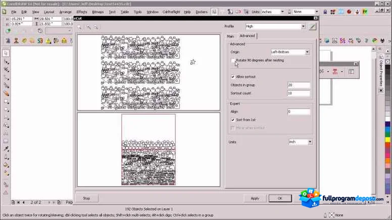 Ecut for CorelDRAW İndir ekran görüntüsü