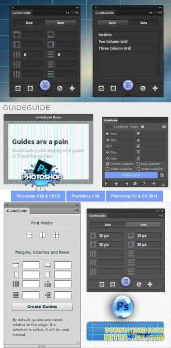 GuideGuide for Photoshop Full İndir (Win-Mac)