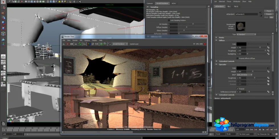 MAXtoA (3ds Max to Arnold) İndir ekran görüntüsü