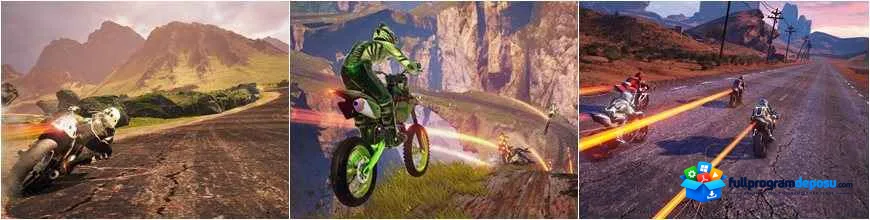 Moto Racer 4 Full İndir – Mac Yarış Oyunu ekran görüntüsü