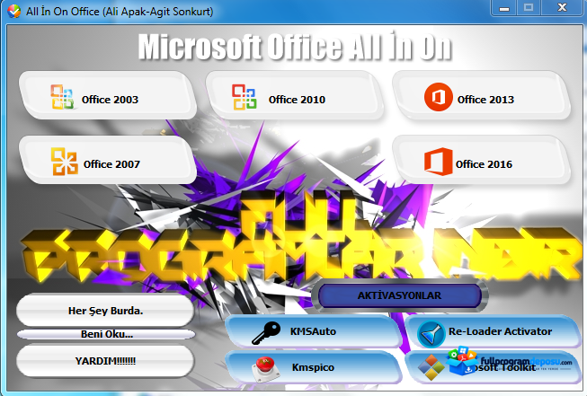 Office "AIO Katılımsız" Paketleri İndir