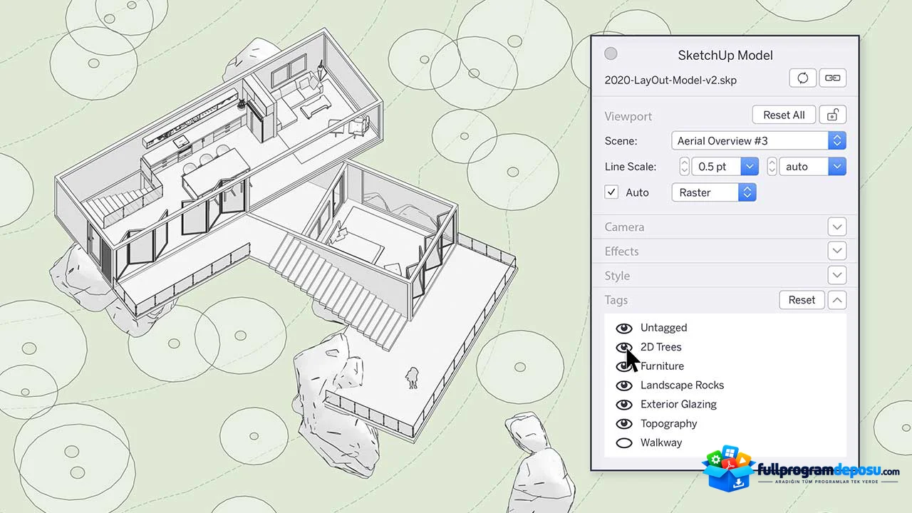 SketchUp Pro 2020 İndir ekran görüntüsü