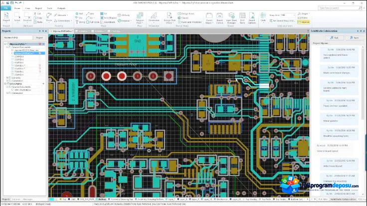 SolidWorks PCB İndir ekran görüntüsü
